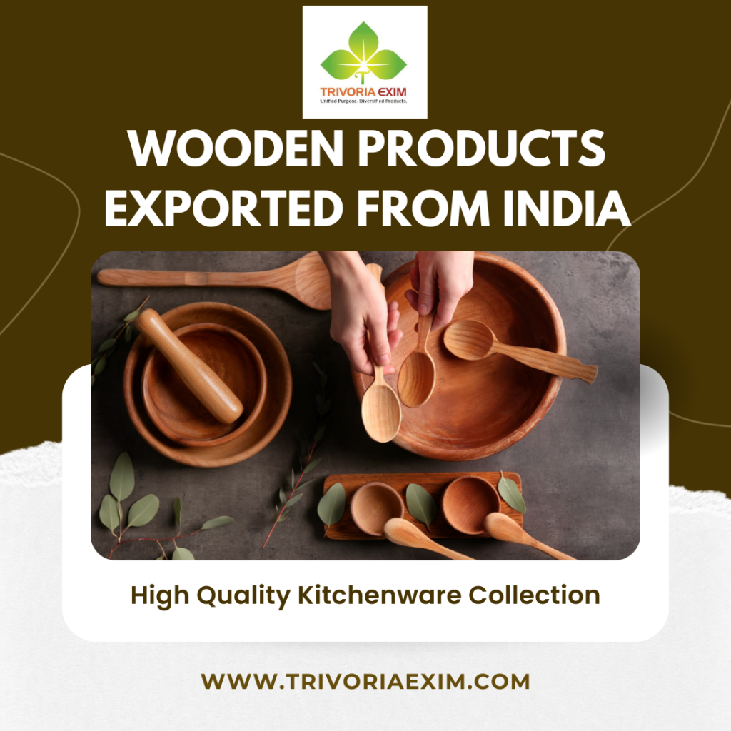 Wooden Products Exported from India wooden